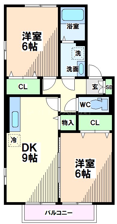 東京都日野市東豊田１丁目 間取り