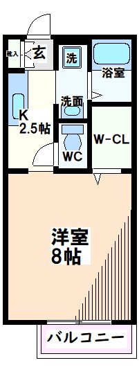 東京都国立市中２丁目 間取り