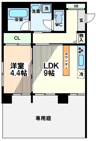 東京都国立市中２丁目 間取り
