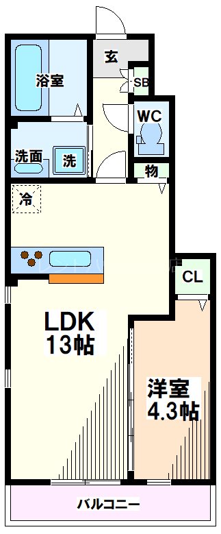 東京都国分寺市日吉町２丁目 間取り