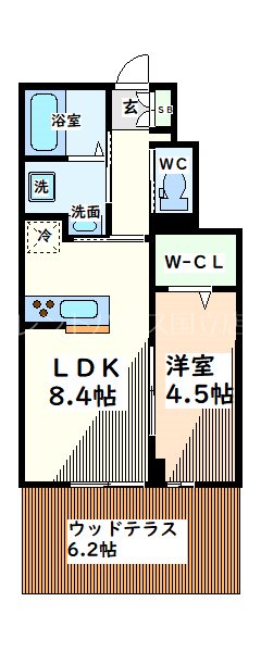 東京都昭島市昭和町４丁目 間取り