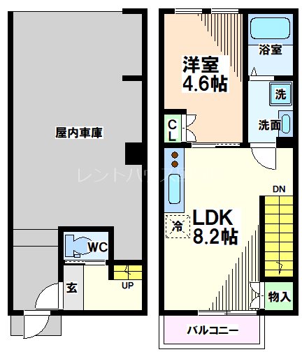 東京都立川市富士見町４丁目 間取り