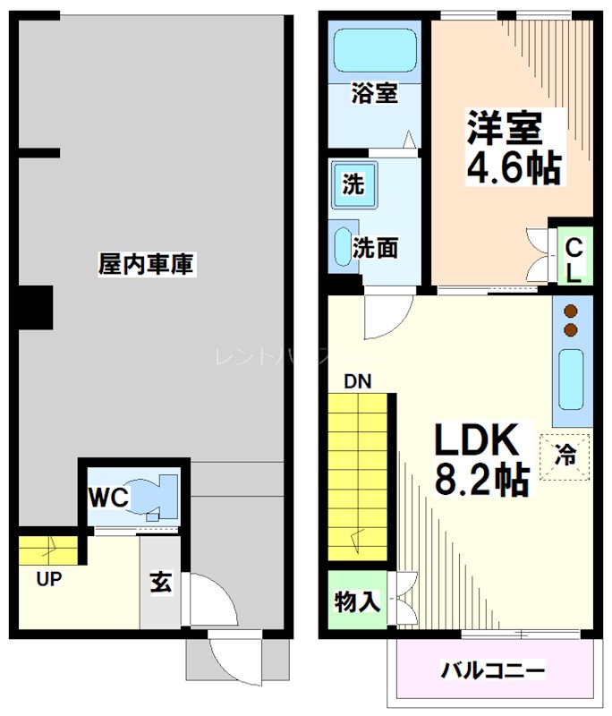 東京都立川市富士見町４丁目 間取り