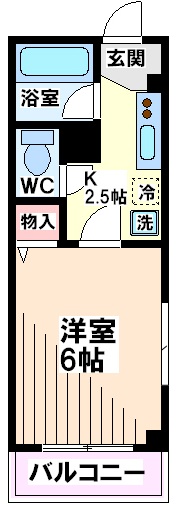 東京都国立市北１丁目 間取り