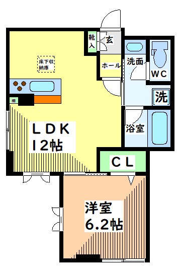 東京都立川市曙町２丁目 間取り