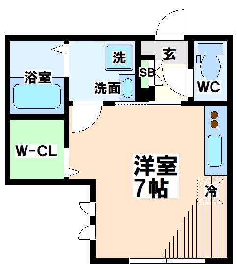 東京都日野市日野本町３丁目 間取り