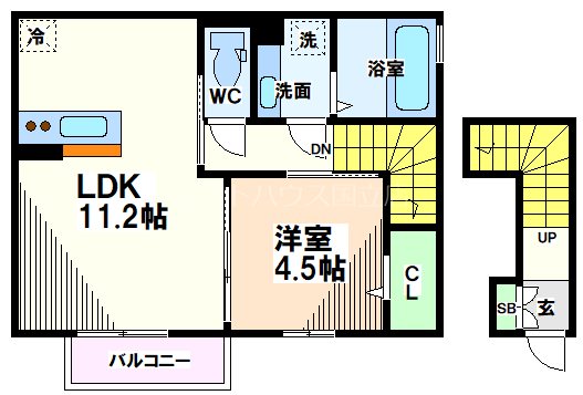 東京都立川市曙町１丁目 間取り