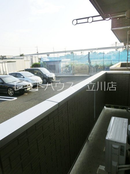 東京都立川市柴崎町４丁目 ベランダ