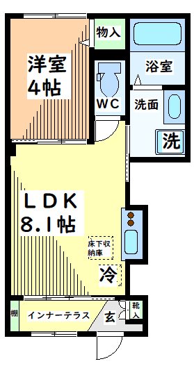 東京都日野市東豊田１丁目 間取り
