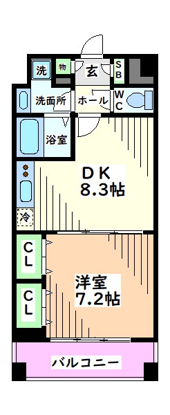 東京都日野市新町１丁目 間取り