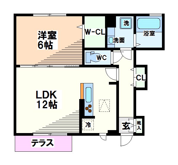 東京都国分寺市東戸倉１丁目 間取り