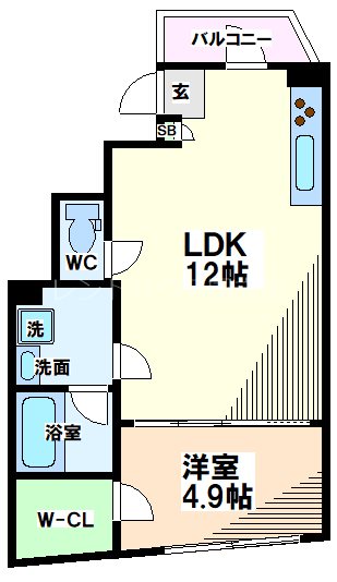 東京都国分寺市南町２丁目 間取り