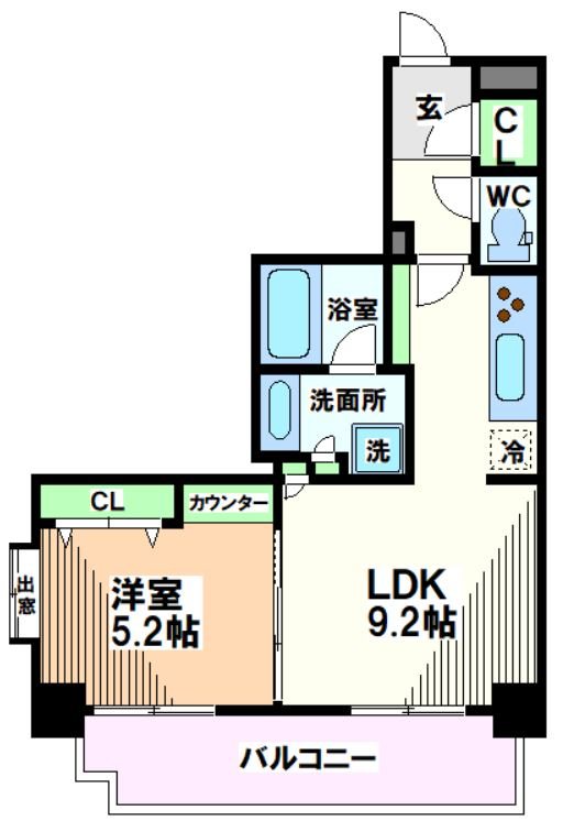 東京都国立市東１丁目 間取り