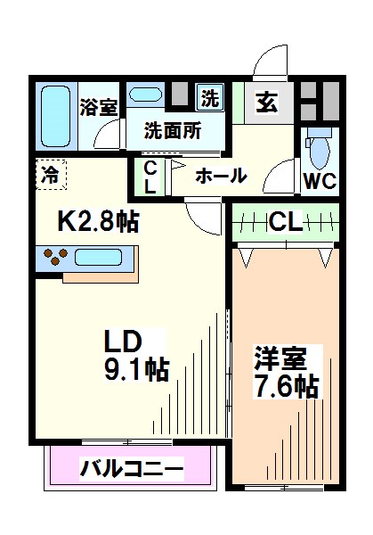 東京都国立市東２丁目 間取り