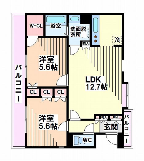 東京都国立市中３丁目 間取り