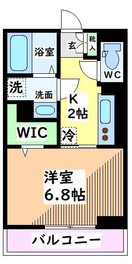 東京都立川市富士見町２丁目 間取り