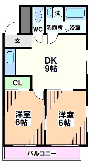 東京都国分寺市東元町１丁目 間取り