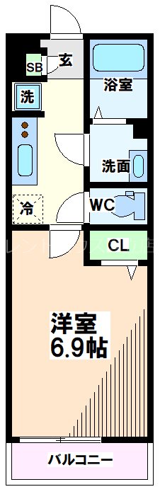 東京都国立市青柳１丁目 間取り