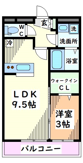 東京都日野市万願寺３丁目 間取り