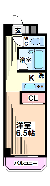 東京都国立市西２丁目 間取り