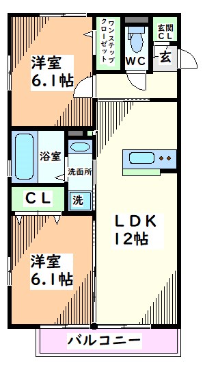 東京都立川市栄町３丁目 間取り
