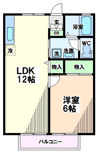 東京都日野市東豊田３丁目 間取り