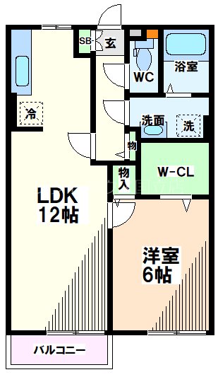 東京都立川市栄町５丁目 間取り