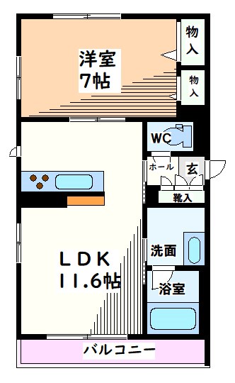 東京都立川市柴崎町３丁目 間取り
