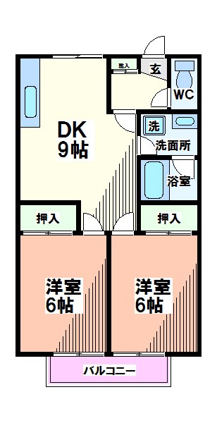 東京都国分寺市西元町２丁目 間取り