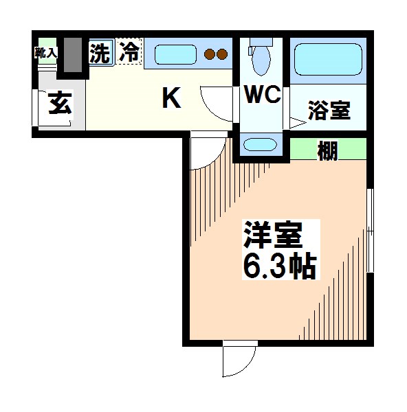 東京都立川市高松町３丁目 間取り