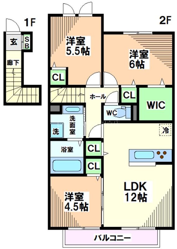 東京都日野市万願寺３丁目 間取り