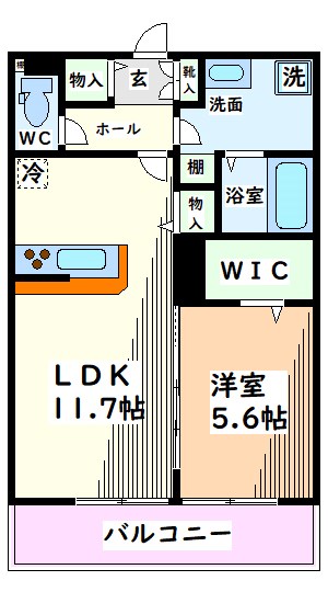 東京都日野市日野 間取り