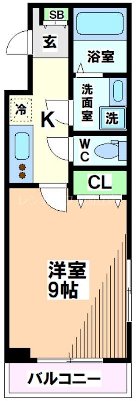 東京都立川市羽衣町２丁目 間取り