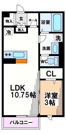 東京都国分寺市戸倉２丁目 間取り