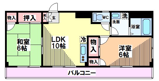 東京都国分寺市西元町２丁目 間取り