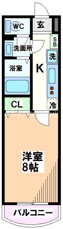 東京都国立市中２丁目 間取り