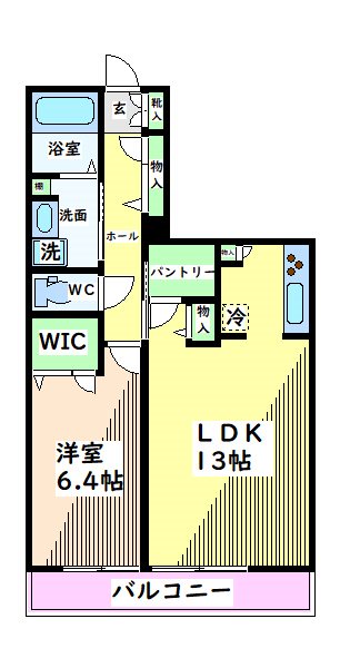 東京都昭島市中神町 間取り