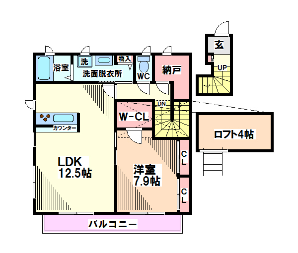 東京都国分寺市南町２丁目 間取り