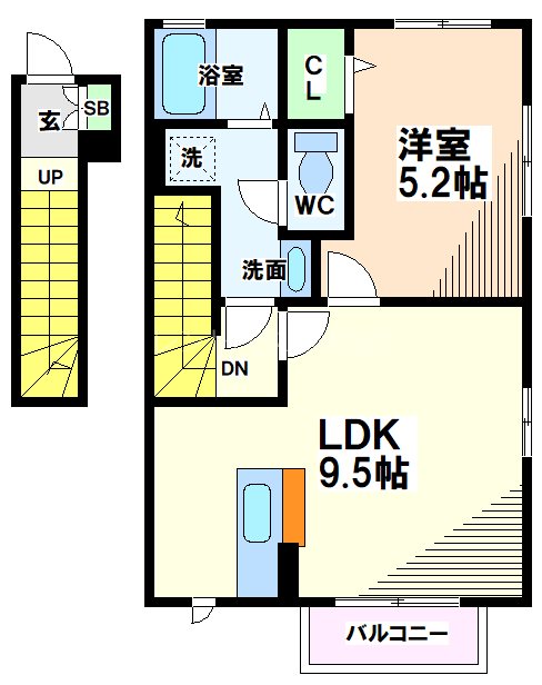 東京都府中市西原町４丁目 間取り
