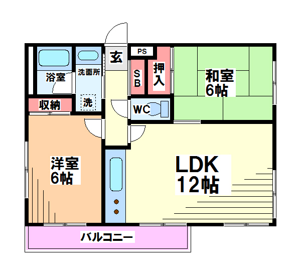 東京都国分寺市東元町１丁目 間取り