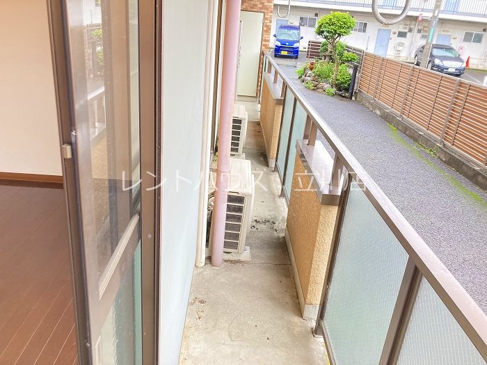 東京都日野市日野本町１丁目 ベランダ
