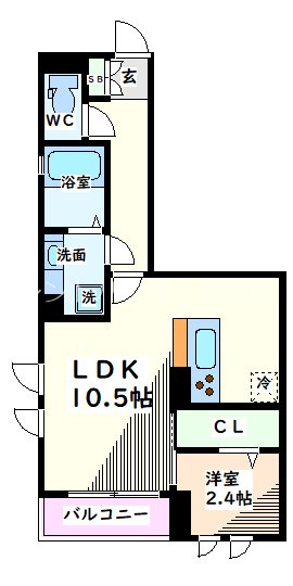 東京都日野市東豊田１丁目 間取り
