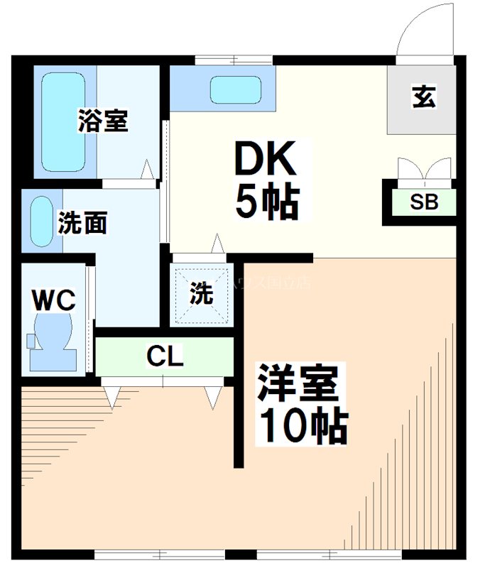 東京都府中市武蔵台３丁目 間取り