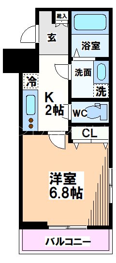 東京都立川市羽衣町２丁目 間取り