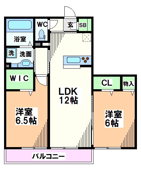 東京都立川市栄町３丁目 間取り