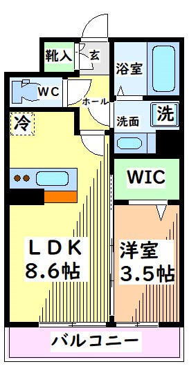東京都日野市栄町２丁目 間取り