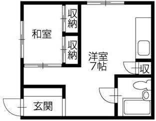 Rハイツ 間取り