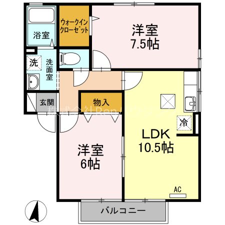 ポルトベール　C棟 間取り