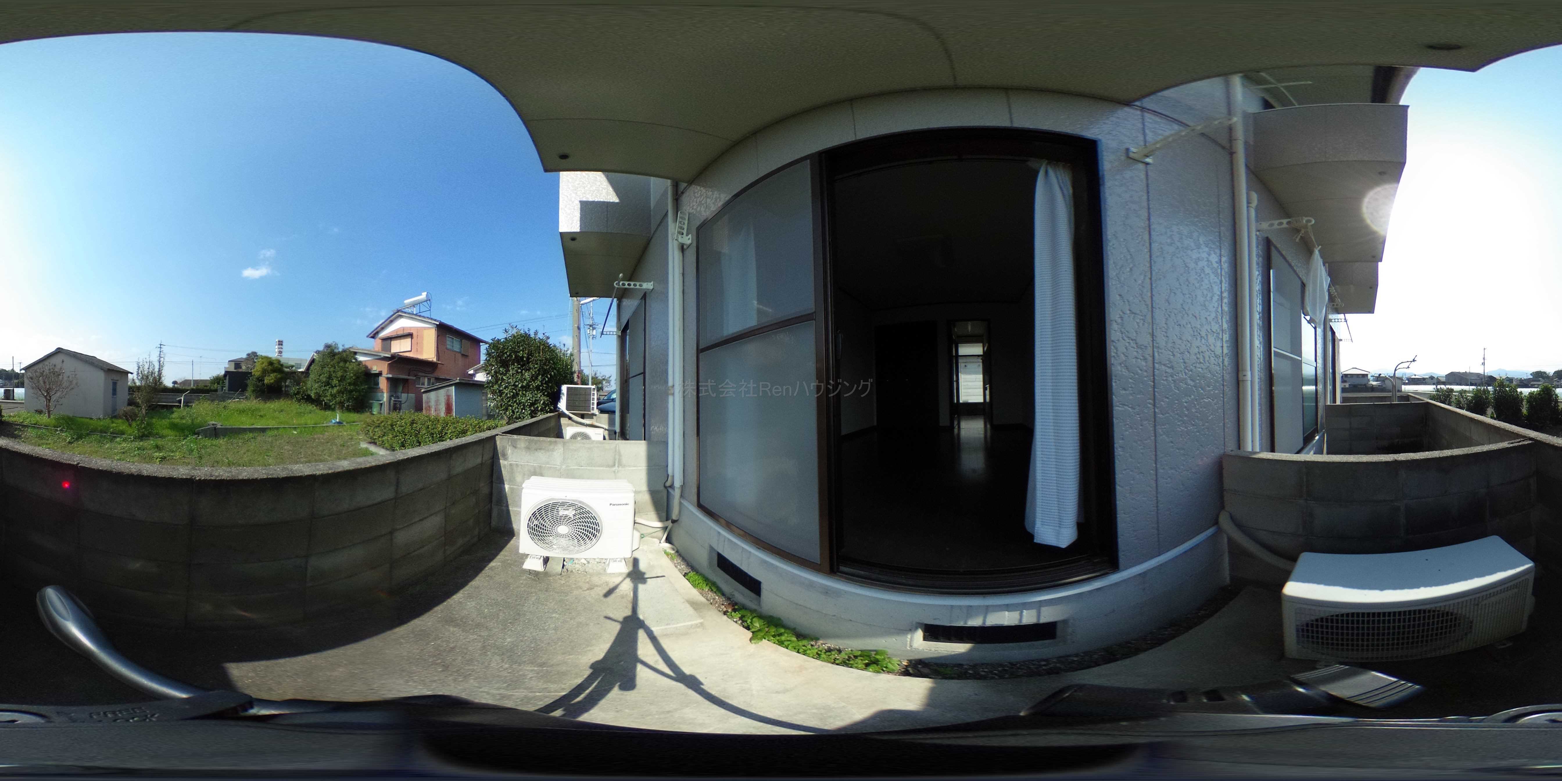 高畑荘 ベランダ