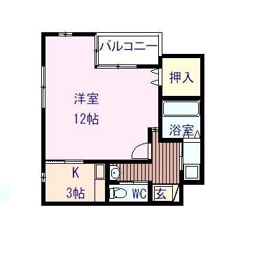 コンフォート中徳島 間取り